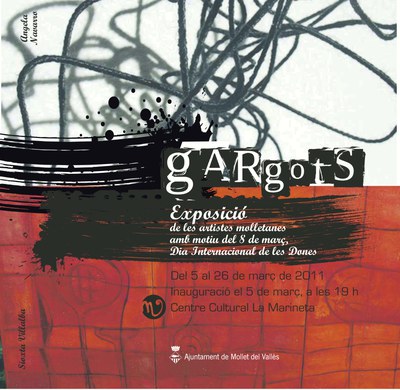 Inauguració de l'exposició "Gargots" de les artistes molletanes.