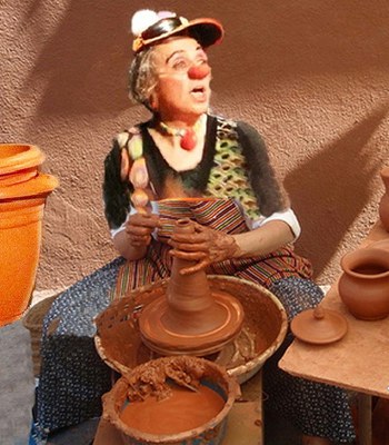 Sant Vicenç 2012: Teatre. "Pots de fang, clown filosòfic".