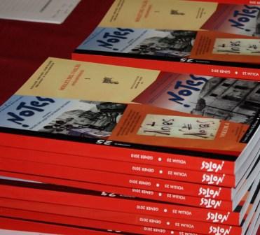 Sant Vicenç 2013: Presentació del número 28 de la revista Notes.