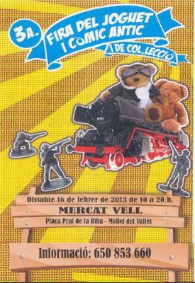 III Fira del Joguet i Còmic Antic i de Col·leccionisme.