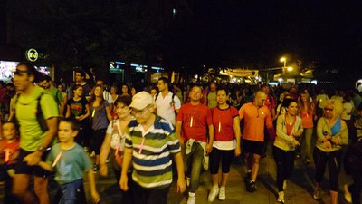 Caminada nocturna a Gallecs 2014.