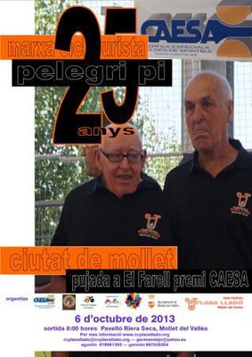 Marxa Cicloturista. XXV Memorial Pelegrí Pi.