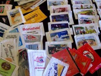 Trobada de punts de llibre i bosses de sucre.