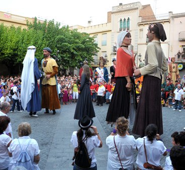 Festa Major 2013: Ball de Gegants.