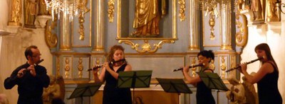 Sant Vicenç 2014: Sona Marineta. "La Petite Écurie" (Quartet de flautes).