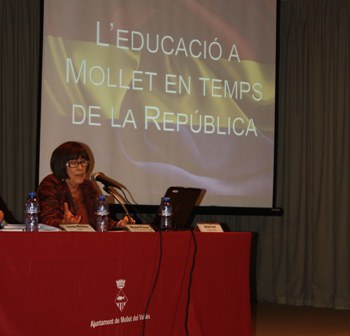 Xerrada: "L'educació a Mollet en temps de la República (1931-39)".