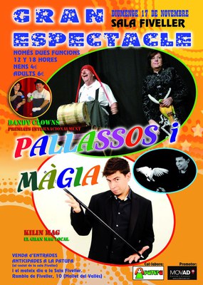 Gran espectacle "Pallassos i màgia".