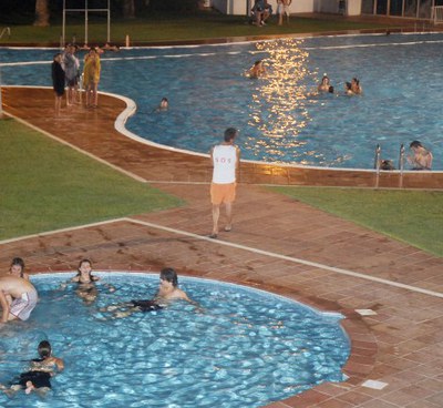 Festa Major 2014: Bany nocturn Chill Out.