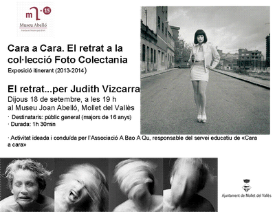 Taller: "El retrat... per Judith Vizcarra".