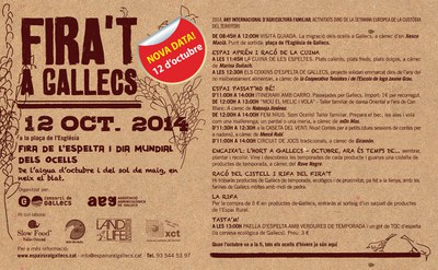 Fira't a Gallecs: Fira de l'espelta i Dia Mundial dels Ocells.