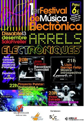 1r Festival de Música "Arrels Electròniques".