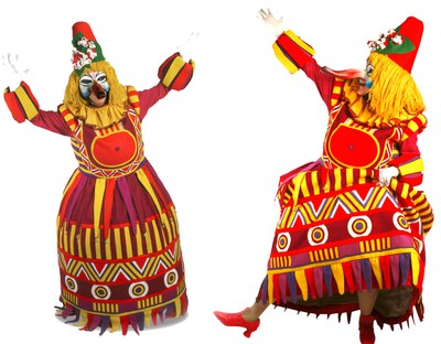 Carnaval 2015: El Carnestoltes visita el Mercat Municipal.