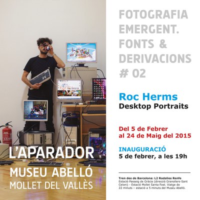 Inauguració del nou Aparador "Desktop portraits" de Roc Herms.