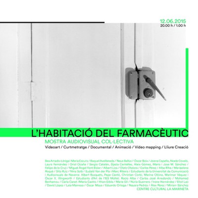 L´HABITACIÓ DEL FARMACÈUTIC macrovideoinstal·lació col·lectiva.