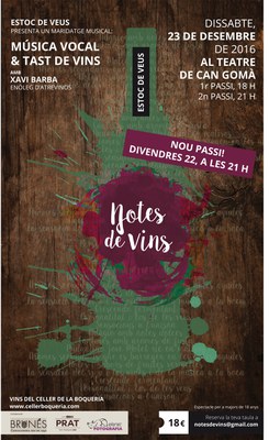 Sant Vicenç 2016: "Notes de Vins" amb Estoc de Veus.