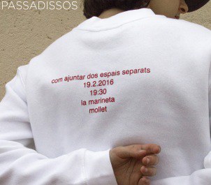 Exposició:" Passadissos. Com ajuntar dos espais separats"  A càrrec de Fer Cosa Fora.