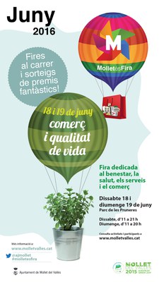 Mollet és Fira Comerç i Qualitat de Vida.
