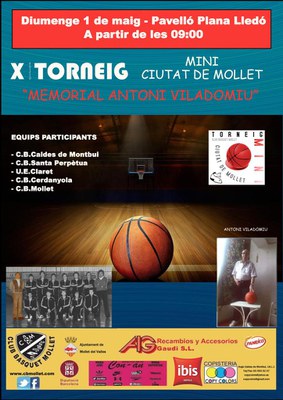 Torneig de minibàsquet Ciutat de Mollet.
