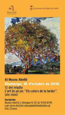 L'art és un joc al Museu Abelló: Els colors de la tardor.