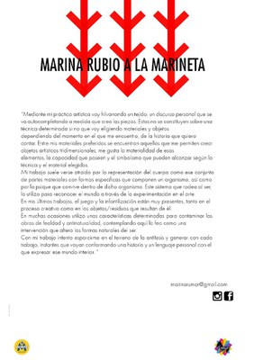 Exposició "La Bôite, odissea de una cabeza pensante", de Marina Rubio.