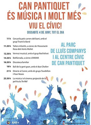 Can Pantiquet és música i molt més. Viu el Cívic!.