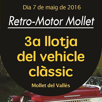 3a Llotja del vehicle clàssic.