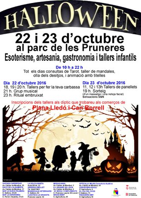 Halloween: esoterisme, artesania, gastronomia i tallers infantils.
