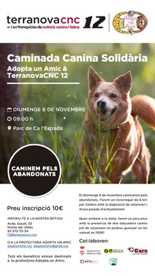 Caminada canina solidària.