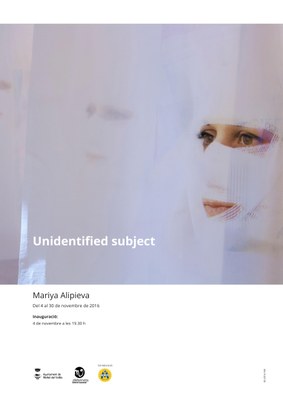 Inauguració de l'exposició: "Unidentified subject" de Mariya Alipieva.