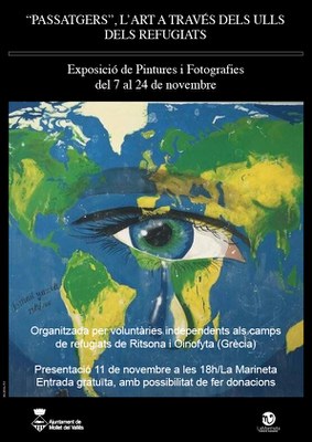 'Passatgers', l'art a través dels ulls dels refugiats: Exposició de Pintures i Fotografies.
