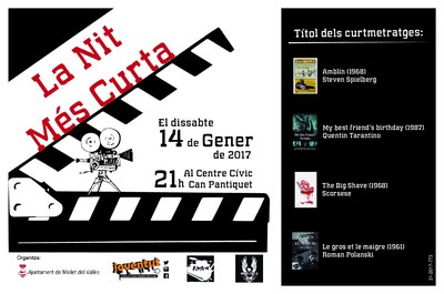 Sant Vicenç 2017: Cinema al Cívic - La nit més curta.
