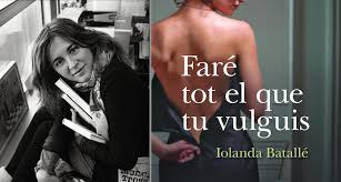 Club de lectura: "Faré tot el que tu vulguis" de Iolanda Batallé.
