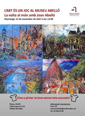 L'art és un joc al Museu Abelló: "La volta al món amb Joan Abelló".