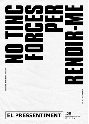 Taller de pressentiments, a càrrec d'Espai en Blanc.