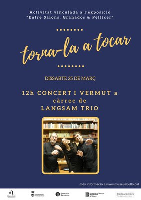 Concert vermut amb Langsam Trio.