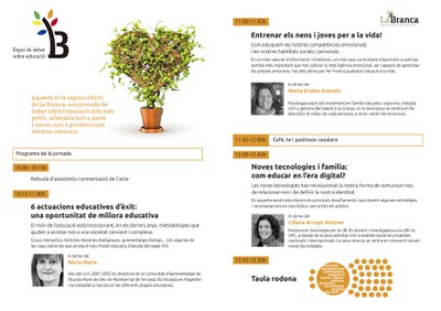La Branca, xerrada-debat sobre educació.