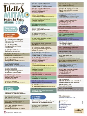 11a Mostra Internacional de Titelles de Mollet del Vallès: Inauguració de la Mostra. Cia. Galiot Teatre.