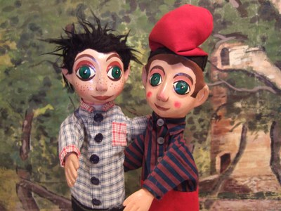 11a Mostra Internacional de Titelles de Mollet del Vallès: "El botí de Martinet" amb cercavila de balls populars. Cia. Titelles Guinyol Didó.