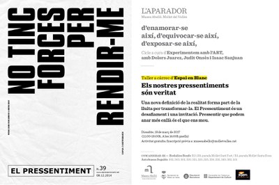Presentació de la publicació de L'Aparador "Els nostres pressentiments són veritat".