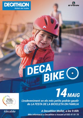 Decabike: Festa de la bicicleta en família.
