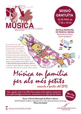 Música en família per als més petits .