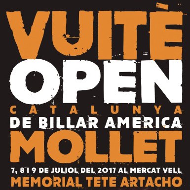 VIII Open Catalunya de Billar americà.