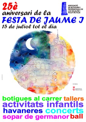 25è aniversari de la festa de Jaume I.