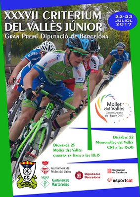 XXXVI Critèrium del Vallès - Gran Premi Diputació de Barcelona.