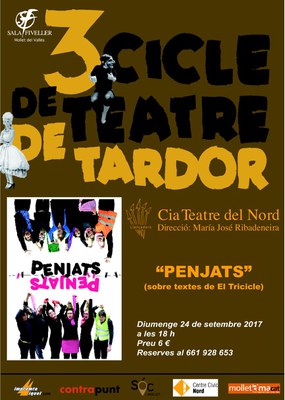 III Cicle de Teatre de Tardor: Penjats. Cia Teatre del Nord.