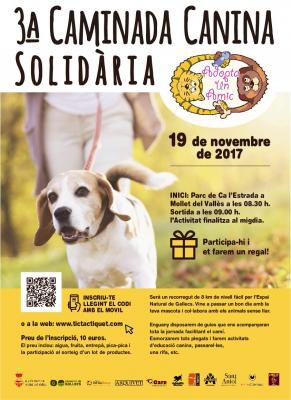 III Caminada Canina Solidaria.