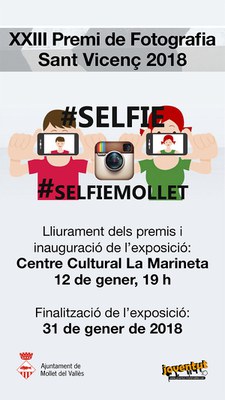 Sant Vicenç 2018. XXIII Premi de Fotografia Sant Vicenç 2018: Inauguració de l'exposició i lliurament de premis.