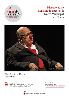 Espectacle a Can Gomà: "The best of Bassi" amb Leo Bassi.
