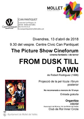 The Picture Show Cineforum: "From Dusk Till Dawn" de Robert Rodriguez (1996).
