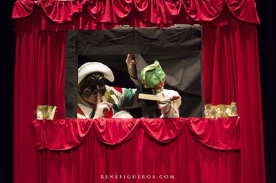 12a Mostra Internacional de Titelles: Espectacle -"El hambre de Arlequin".